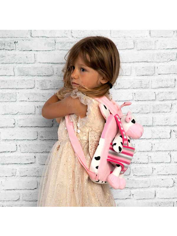 Ruksak + plišana krava Connie 25cm - Slika 4