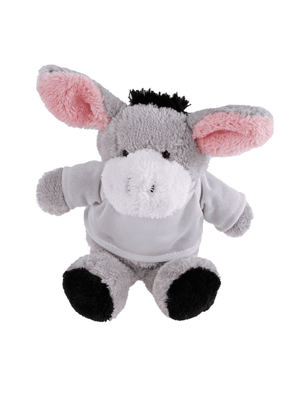 Plišana magarac 16cm – s tekstom po želji